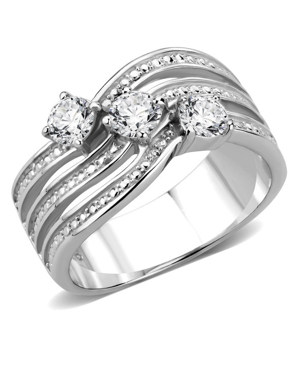 Dámsky oceľový prsteň-315076-20