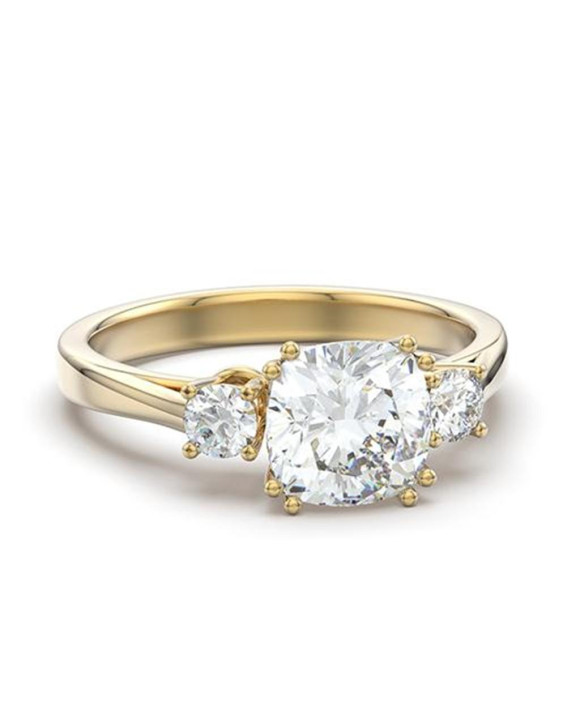 Dámsky oceľový prsteň pozlátený-315217-20