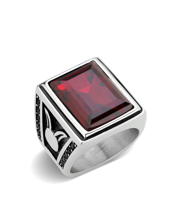 Pánske oceľový prsteň-315028-20