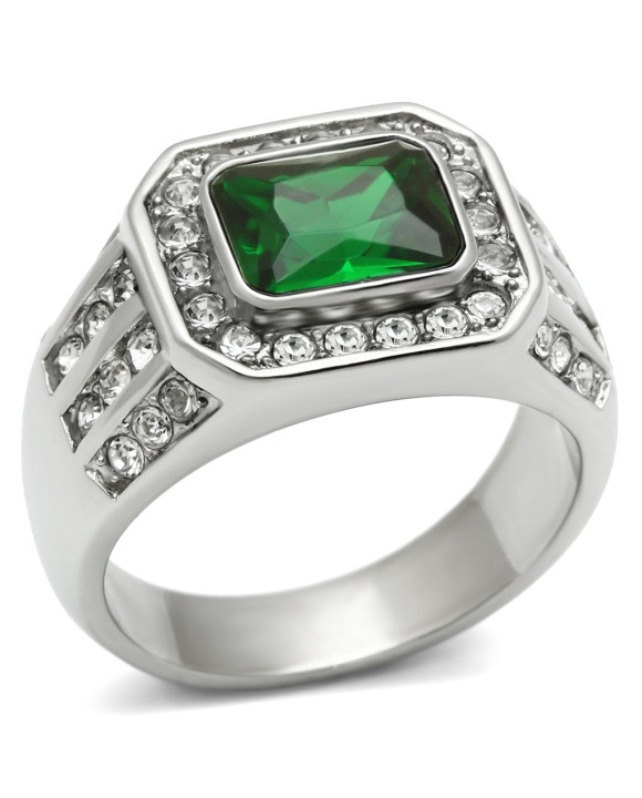 Pánsky oceľový prsteň-315048-20