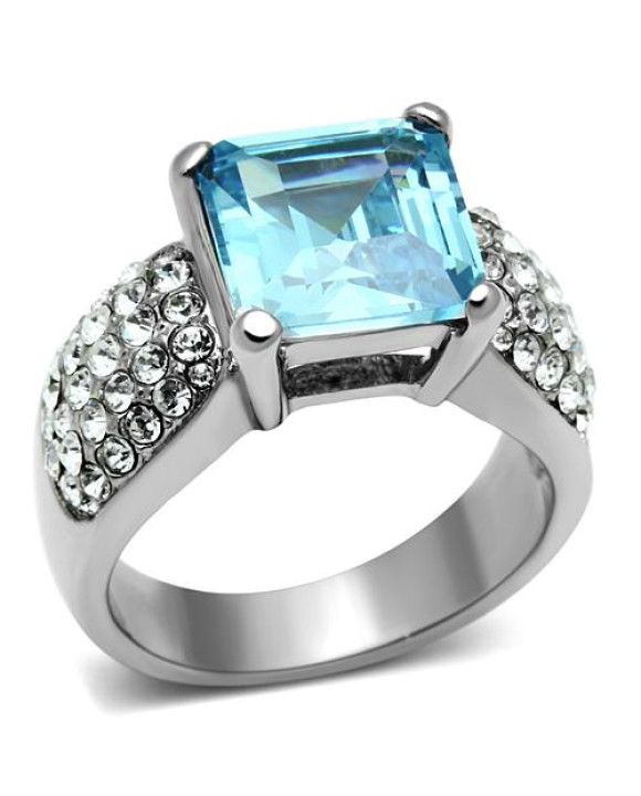 Dámsky oceľový prsteň