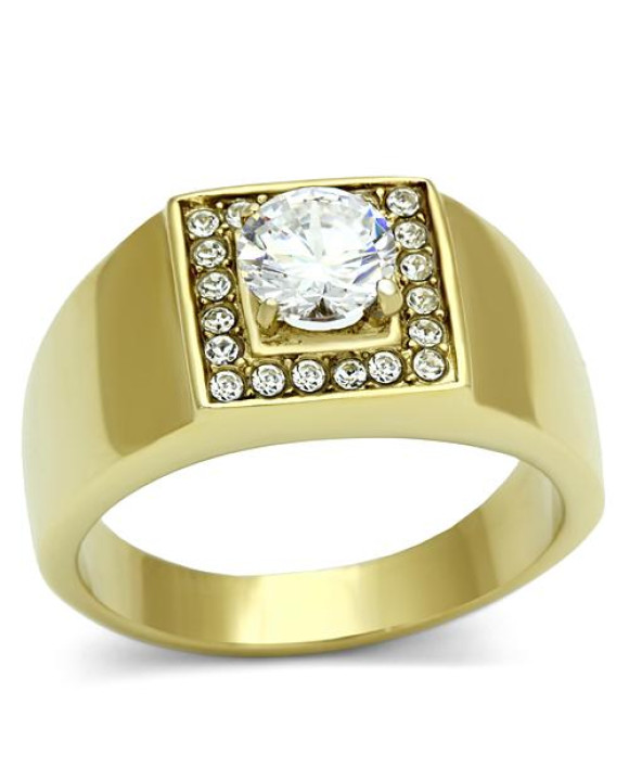 Pánsky oceľový prsteň