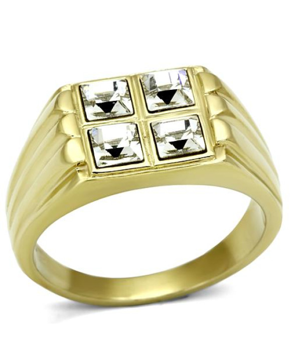 Pánsky oceľový prsteň