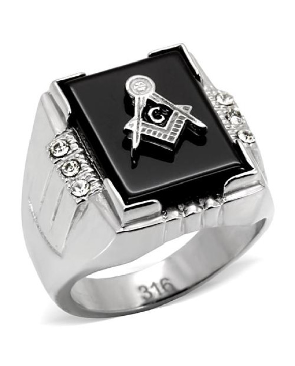 Pánsky oceľový prsteň