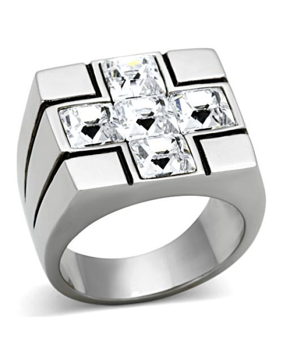 Pánsky oceľový prsteň