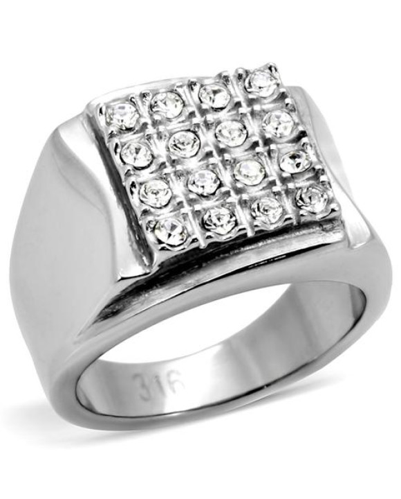 Pánsky oceľový prsteň