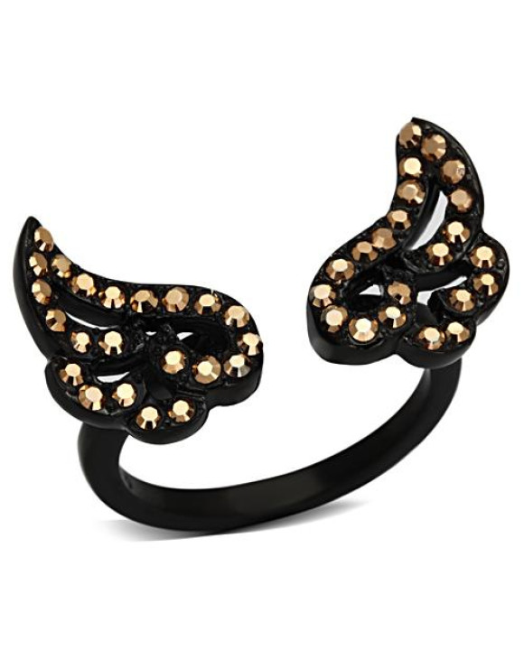 Dámsky oceľový prsteň