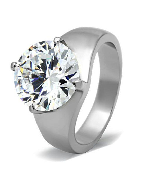 Dámsky oceľový prsteň