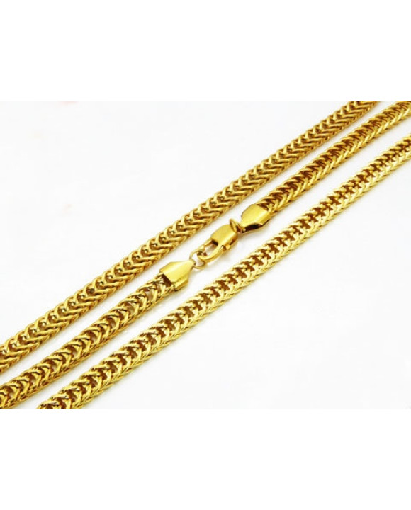 Pozlátená oceľová súprava