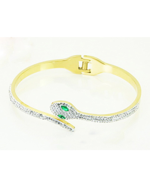 Dámsky oceľový náramok had-321943-20