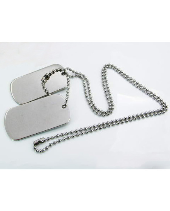 Pánsky oceľový náhrdelník army-257592-20