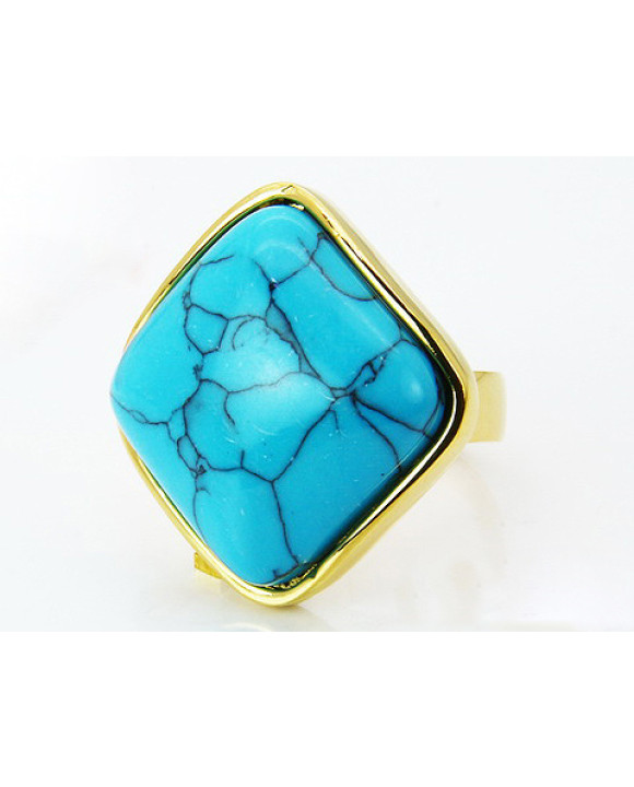 Dámsky oceľový prsteň s kameňom-303953-20