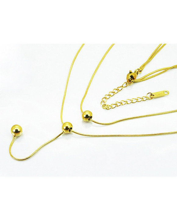 Dámsky náradelník s príveskom dvojitý-322209-20