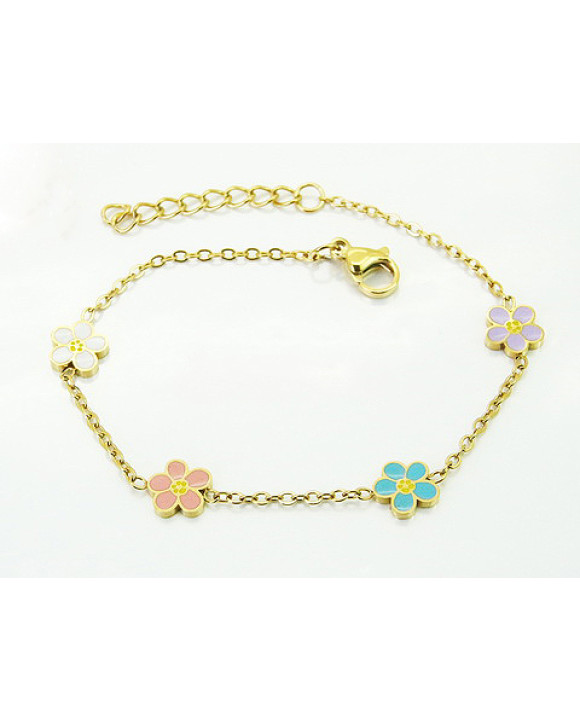 Dámsky náramok s kvetmi-321933-20