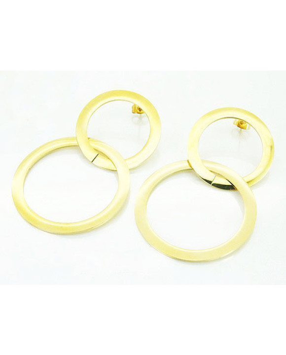 Dámske pozlátené náušnice-266046-20