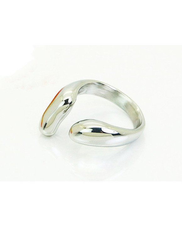 Oceľový prsteň nastaviteľný-322064-20