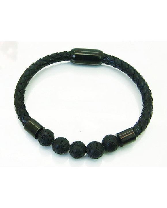 Pánsky kožený náramok-321831-20