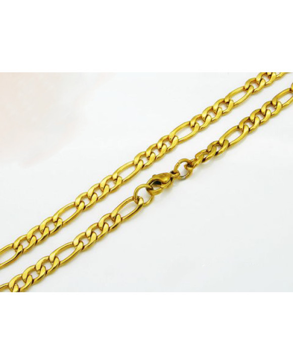 Pánska pozlátená oceľová retiazka-232615-20