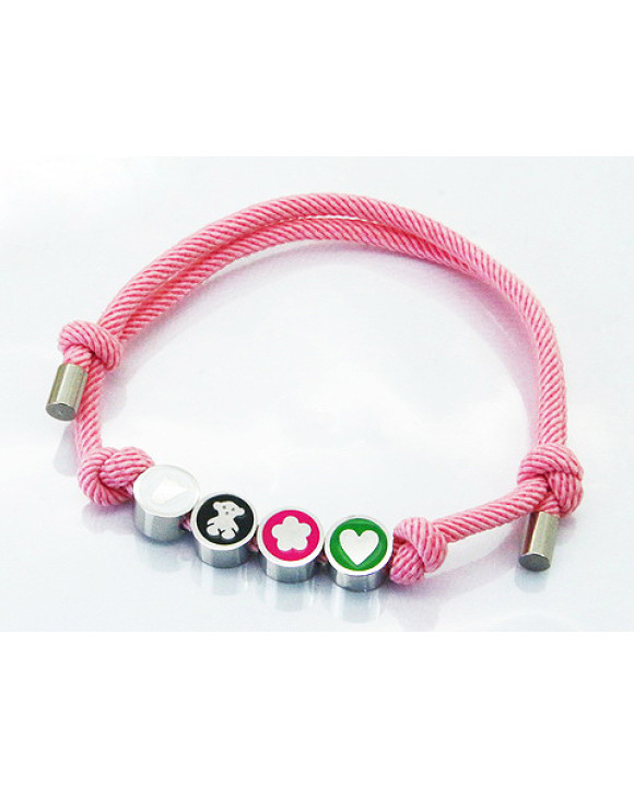 Dámsky oceľový náramok pletený-322007-20