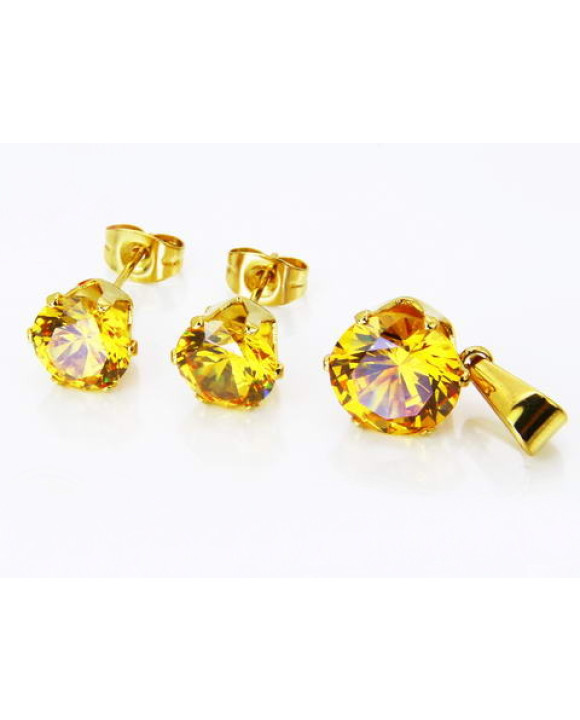 Dámska pozlátená súprava