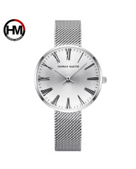 Dámske kovové hodinky 