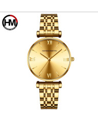 Dámske hodinky pozlátené