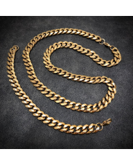 Pánska pozlátená oceľová súprava 