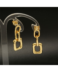 Dámske pozlátené náušnice