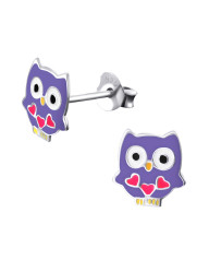 Detské strieborné náušnice