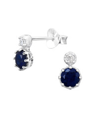 Strieborné náušnice 