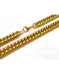 Pánska pozlátená retiazka hrubá