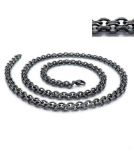 Počiernená oceľová retiazka