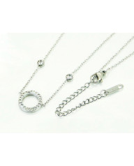 Oceľový náhrdelník s príveskom