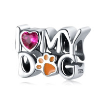 Charmé korálka – I ❤️ My Dog-320746-02