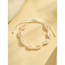 Mušľový náramok na nohu-315864-01