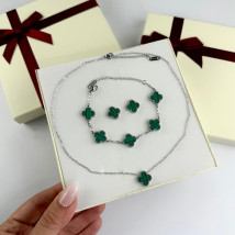 Dámska oceľová súprava s krabičkou Olivia-307291-05