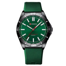 Pánske štýlové hodinky zelené-310684-07