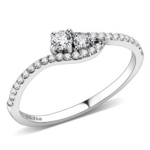 Oceľový prsteň so zirkónom-245719-01