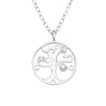 Strieborný náhrdelník strom života-271781-01