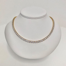 Dámsky kryštálový náhrdelník-277275-02