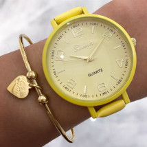 Žlté dámske hodinky-165908-01