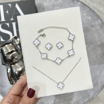 Dámska oceľová súprava s krabičkou Olivia-307294-010