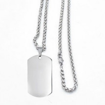 Oceľový náhrdelník štítok army-196555-01