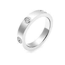 Oceľový prsteň pozlátený-324079-03