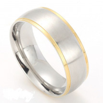 Oceľový prsteň obrúčka-254357-05