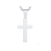 Pánsky oceľový prívesok kríž-321735-05