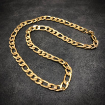 Pánska pozlátená oceľová súprava-272816-03