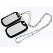 Pánsky oceľový náhrdelník army-230526-01
