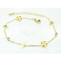 Oceľový náramok s doplnkami-290300-016