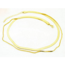 Dámsky oceľový náhrdelník-266013-012